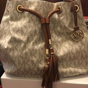 Michael Kors Camden Drawstring Purse-Large